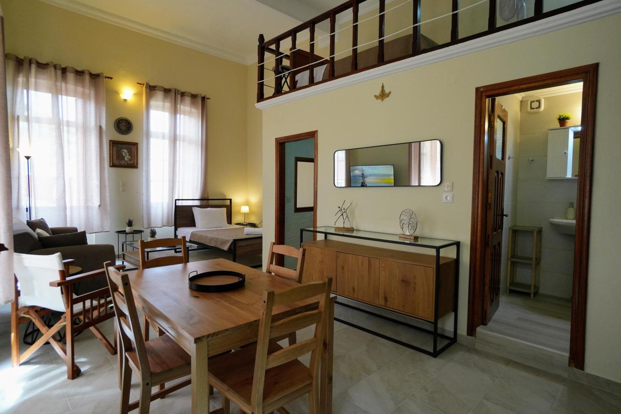 Stone Living Symi Central Apartments מראה חיצוני תמונה